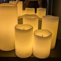 5 Different Sizes Candles