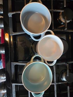 🔥Mikasa Ella Stoneware Double Handled Bowls (Set of 3)