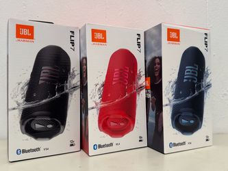 JBL Flip 7 Bluetooth Speaker – Lot of 3