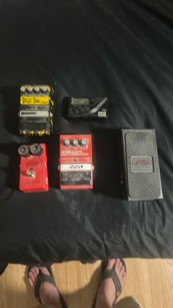 DOD & MXR Guitar Pedals & Tuner