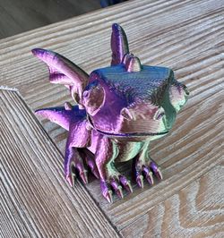 🐉 Adorable 3D-Printed Dragon Pencil Holder – The Cutest Desk Companion! 🐉
