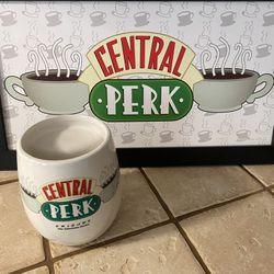 Central Perk Sign And Mug