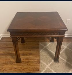 Wood Side Table