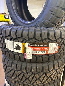Nitto ridge grapplers in stock !  1499$ a set