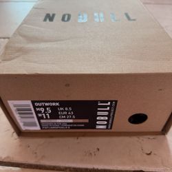 NOBULL Men's Outwork Training Shoes - Size 9.5- Sand/Beige