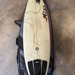 6’2” Chuck Dent Surfboard