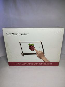 UPERFECT 7" LCD HDMI Display Screen 1024x600 Touch Screen Monitor for Raspberry Pi