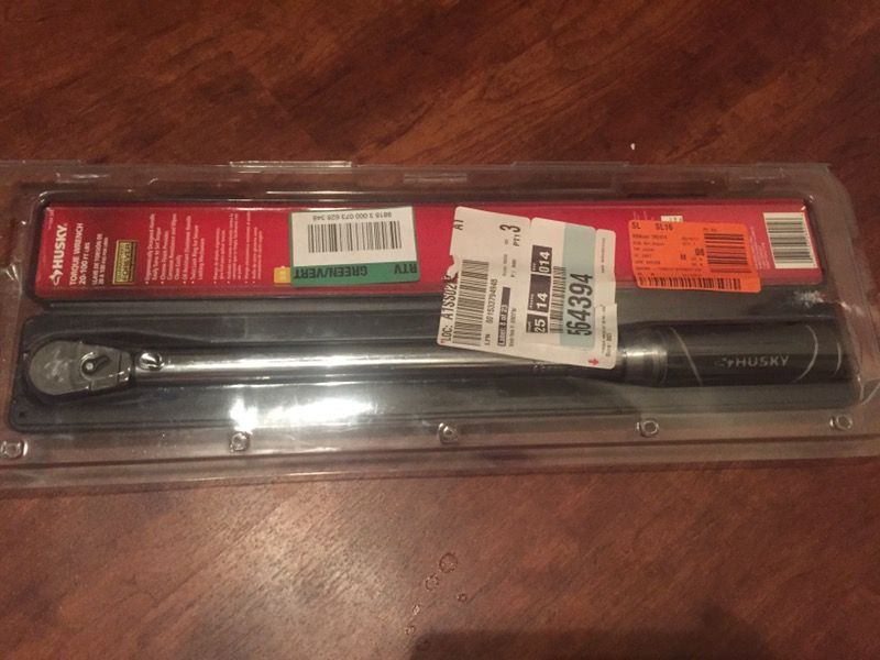 Torque wrench 3/8" DR 20-100 ft lb