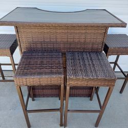 Patio Bar Set