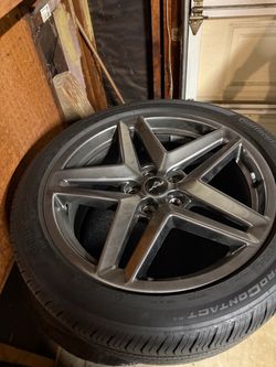 Ford Mustang Wheels with Continental ProContact RX Tire