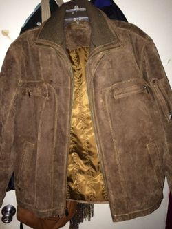 Men's leather jacket
