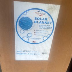 Solar Pool Blanket Never Used. 