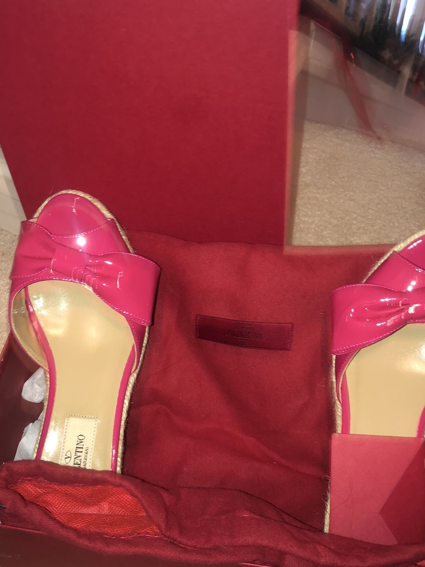 Valentino Heels Size 36 Euro Tried On