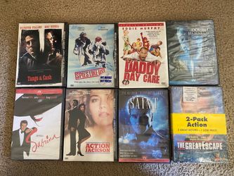 8 DVDs All New
