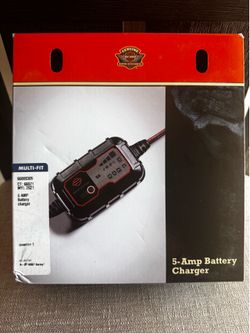 Harley-Davidson 5.0 Amp Dual-Mode Battery Charger (Part Number (contact info removed)9)