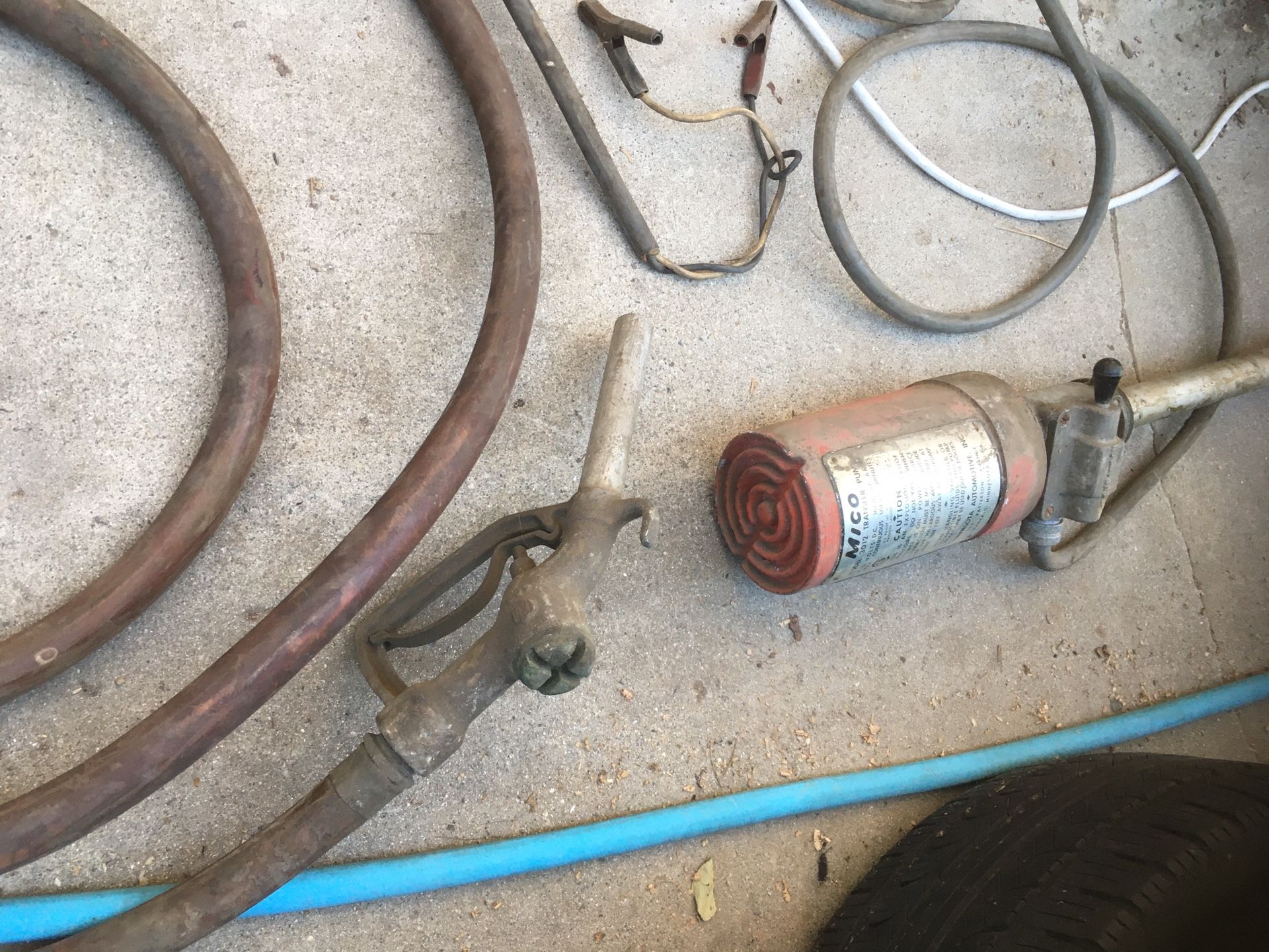 mico 3012 transfer pump & EBW 402 gas pump bonneville