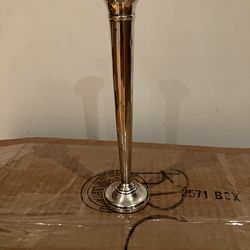 Sterling Silver Trumpet Vase