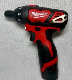 Milwaukee M12 2401-20 12V 1/4” Hex Screwdriver NEW Open Box Tool Only