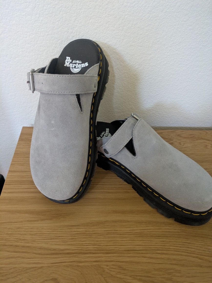 Dr.Martens Women's Mule Size 10 Grey $70 each