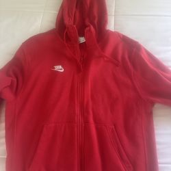 Red Nike sweater medium