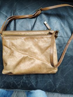 Margot New York Leather Crossbody Bag Soft Tan