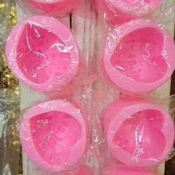 Silicone Heart Shape 3D Mold 