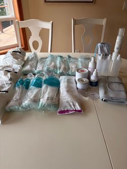 Frida Mom Belly Belt, Postpartum Binder, Pocaland Portable Bidet, Perineal Cold Packs Bundle