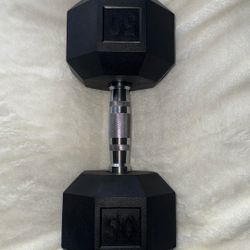 (1x) 50 Pound Dumbbell 