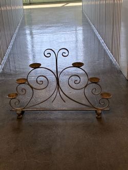 Iron Metal Candle holder decor