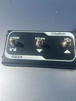 Digitech footswitch
