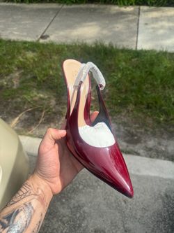 Gucci Signoria Burgundy Patent Lather Brand New