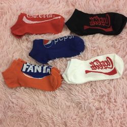 Adults Socks /set Of 5 New Pairs 