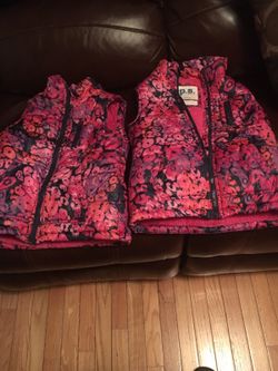 Girls size 12 ps brand vests $10 for both