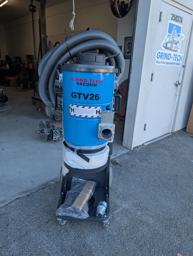 HEPA Vac For Concrete Polishing Like S26