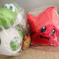 Super Mario Galaxy Yoshi & Light-Up Luma Star