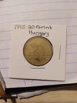 🇭🇺 1995 Hungarian 20 Forint Coin. 🇭🇺 