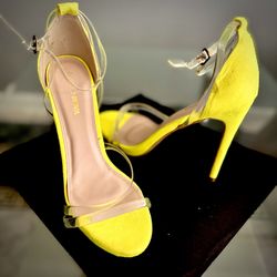 Lemon Drop Heels
