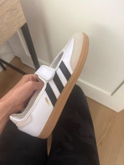 Adidas Samba Sneakers White Black Gum Sole