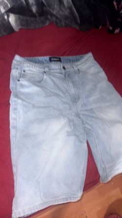 denim jorts size 34