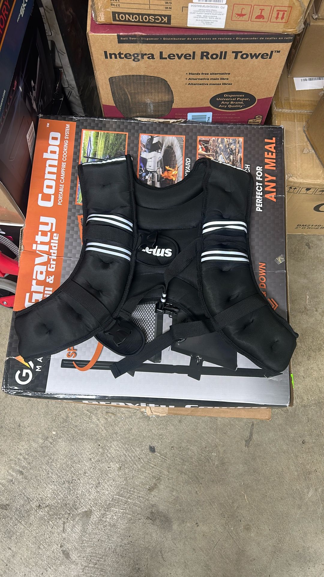 Zelus 30lb Reflective Weight Vest