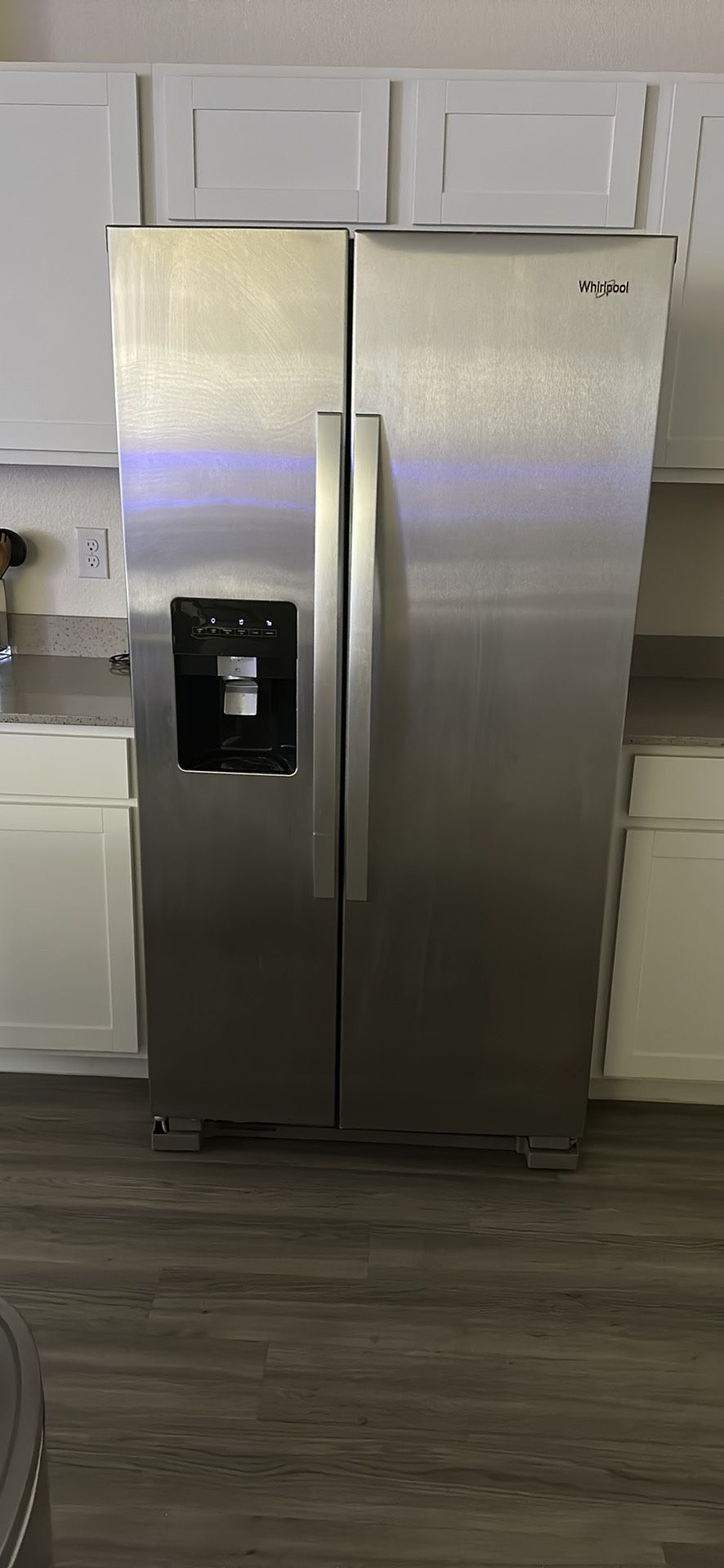 refrigerator, washer and dryer , and a couch all must go!