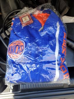 Knicks warm-up jacket