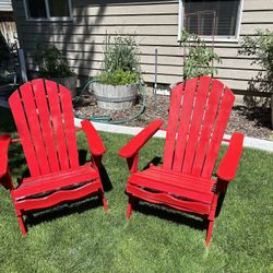 Adirondack Folding Chairs 