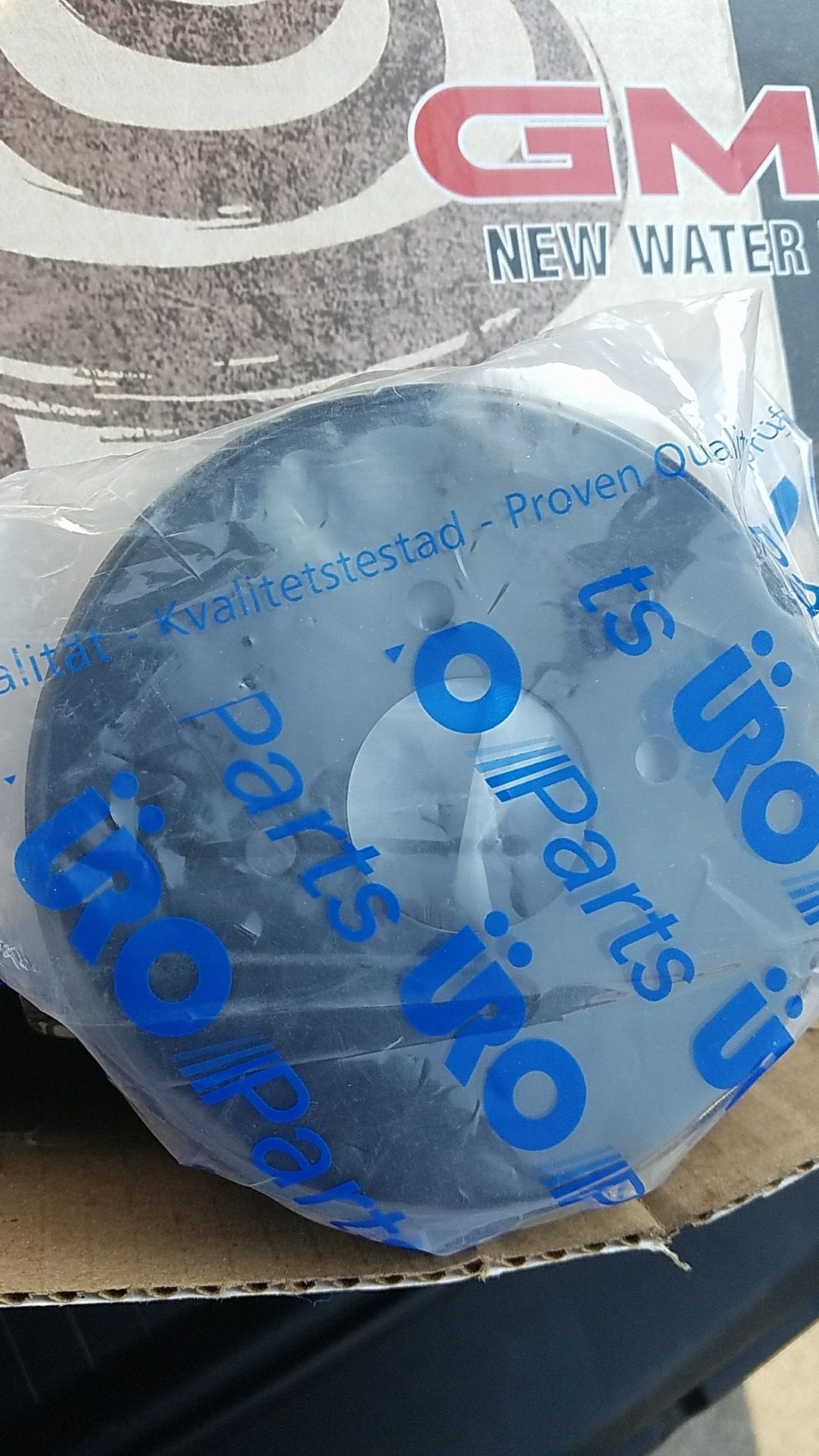 2003 e500 water pump pulley