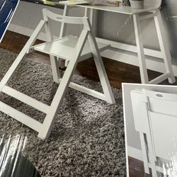 Foldable Chair And Table Kids