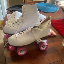 Roller Skates 8.5 Women’s /Knee, Elbow And Wrist Pads