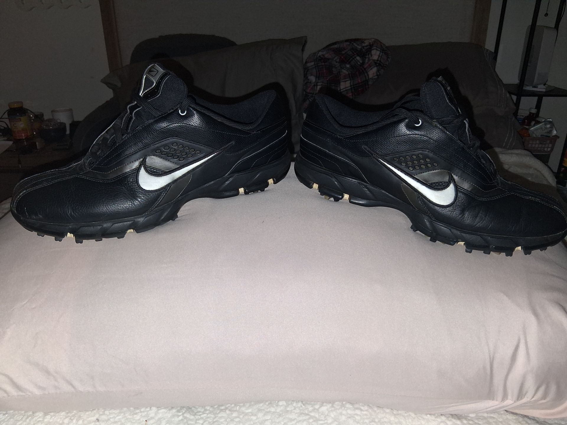Golf Shoes - Nike Blk leather