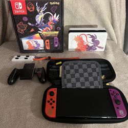 Nintendo Switch OLED Pokemon Scarlet And Violet Edition