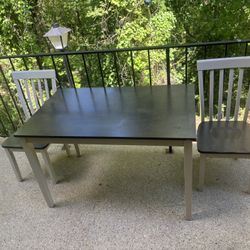 Dining Table With 2 chairs