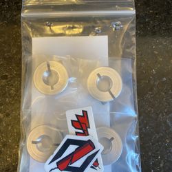 TNT Bicycles Aluminum Locking Collar - 3/8” x  24tpi